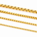 Metal Chains Manufacturer - OEM/ODM 18K Gold Color Stainless Steel Not Rusty for Purse