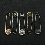 Safety Pin Manufacturer - OEM/ODM Wholesale Small U-Shaped Needle Metal Copper Decorative Buckle