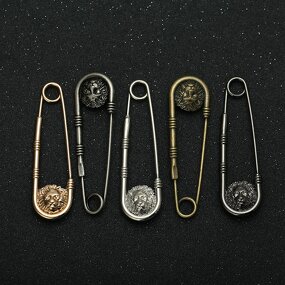 Safety Pin Manufacturer - OEM/ODM Wholesale Small U-Shaped Needle Metal Copper Decorative Buckle