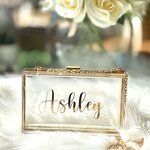 Acrylic Evening Bag Manufacturer - OEM/ODM Factory Custom Clear Crossbody for Women Wedding