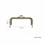 Metal Clasp Frame Factory - OEM/ODM 8.5-20cm Kiss Lock Metal Purse Frame Wallet Accessories
