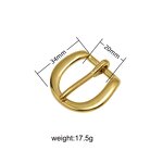 Belt Buckle Manufacturer - OEM/ODM Solid Brass Pure Copper Pin Buckle DIY Leather