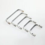 Aluminum Tube Handle Factory - OEM/ODM 16-28cm Smooth Bracket Bag Handle Sewing Accessories