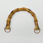Luggage Accessories Factory - OEM/ODM 1511cm DIY Hardware Woven Bag Handle Plastic Bamboo