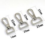 Snap Hook Manufacturer - OEM/ODM Anti-rust Stainless Steel Various Sizes Swivel