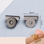 Leather Magnetic Buckle Factory - OEM/ODM 2017mm Fasteners for Garment Cloth Bag Hardware