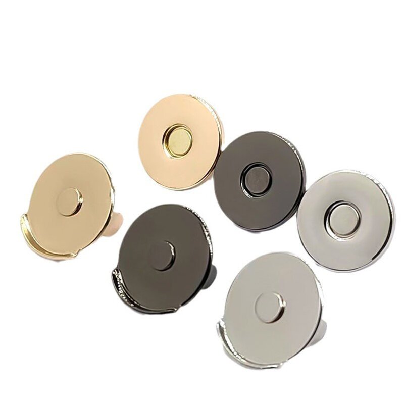 Magnetic Button Factory - OEM/ODM Professional 18mm 14mm10mm Round Metal Strong Press for Bags