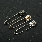 Safety Pin Manufacturer - OEM/ODM Wholesale Small U-Shaped Needle Metal Copper Decorative Buckle