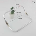 Purse Frame Factory - OEM/ODM Metal Frame 8-30cm Custom Cheap Price for Doctor Bag