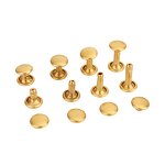Metal Dome Rivet Manufacturer - OEM/ODM 8mm Bronze for Shoes Garment Leather Bags Decoration