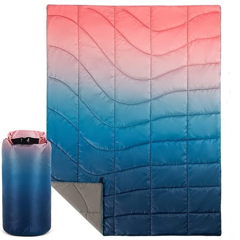 Camping Blanket Manufacturer - Custom Printed Nylon Wearable Puffy