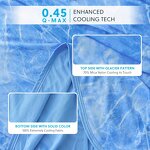 Cooling Blanket Factory - Multi-Use Machine Washable Double-Sided Cold
