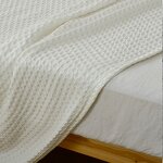 Cooling Blanket Factory - European Style Bamboo Fiber Waffle Texture