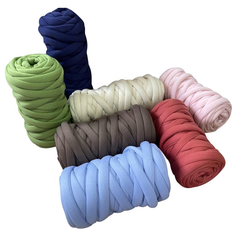 Chunky Tube Yarn Manufacturer - Polyester Hollow Giant Hand Knitting