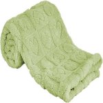 Baby Blanket Factory - Soft Plush Child Bed Cover Solid Colour Wrap