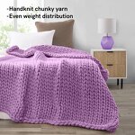 Weighted Blanket Factory - Custom Size Polyester Cable Knit