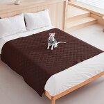 Pet Blanket Factory - Luxury Reversible Geometric Quilted Waterproof