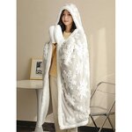 Hooded Blanket Manufacturer - Double Sided Flannel Animal Halloween