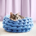 Pet Bed Factory - Support Customization Chunky Round Funny Design