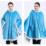 Wearable Blanket Factory - Super Soft Sherpa Sweatshirt Hoodie