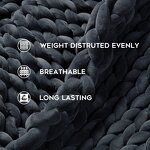 Weighted Blanket Manufacturer - Custom Handmade Heavy Knitted Throw