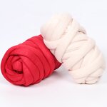 Giant Chunky Yarn Manufacturer - Washable Velvet Yarn for Pet Blanket
