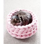 Pet Bed Factory - Support Customization Chunky Round Funny Design