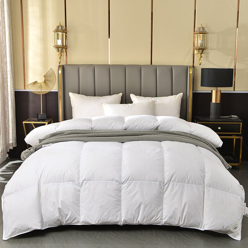 Down Duvet Manufacturer - Goose Feather Filling Soft Warm Lightweight