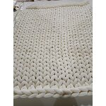 Weighted Blanket Manufacturer - Custom Recycled Chunky Velvet Knitted