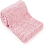 Baby Blanket Factory - Soft Plush Child Bed Cover Solid Colour Wrap