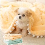 Dog Blanket Manufacturer - Fluffy Premium Soft Paw Printed Washable