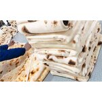 Taco Blanket Factory - X'mas Gift Food Printed Pizza Flannel Blanket