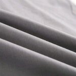 Weighted Blanket Cover Factory - Grey Small Plaid Comfort Fur Throw