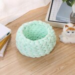 Pet Bed Manufacturer - Super Chunky Weaving Round Knitting Design