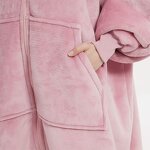 Hooded Blanket Manufacturer - Custom Plush Hooded Fleece Sherpa