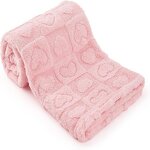 Baby Blanket Factory - Soft Plush Child Bed Cover Solid Colour Wrap