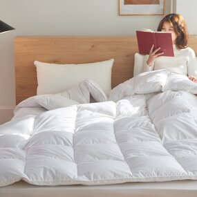 Duvet Insert Factory - Hotel Style Goose Duck Down Cotton Feather