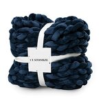 Weighted Blanket Manufacturer - Certified Chunky Velvet Queen Size