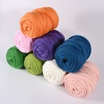 Chunky Tube Yarn Factory - Hand Knitting Crochet Braid Filled Yarn