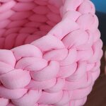 Pet Bed Manufacturer - Super Chunky Weaving Round Knitting Design