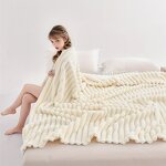 Flannel Blanket Factory - Customized Thickened Fur Plush Embroidered