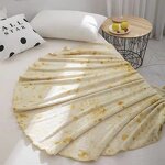 Taco Blanket Manufacturer - Picnic Office Home Use Flannel Printed