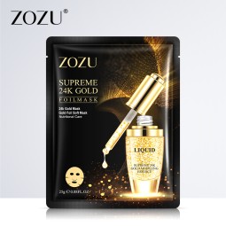 Gold Foil Mask Supplier - OEM Private Label 24k Collagen Organic