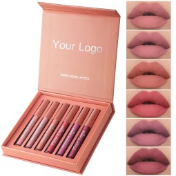 Lip Gloss Supplier - Bulk Private Label Velvet Matte Liquid Set
