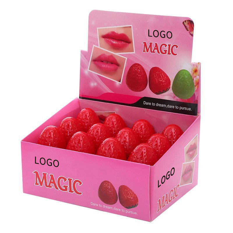 Lip Balm Factory - OEM Fashionable Tomato Strawberry Fruit Flavor