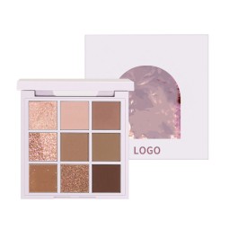 9 Color Eyeshadow Factory - Bulk ODM Matte Lasting Earth Color