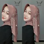 Hard Brim Hijab Factory - OEM/ODM with Star Moon Golden Yarn Fabric From Manufacturer