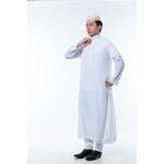 Muslim Thobe Manufacturer - OEM/ODM Islamic Traditional Abaya Dubai Robe Man Dresses