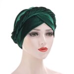 Velvet Headscarf Factory - OEM/ODM Korean with Braid Multi-color Ready Stock