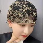 Muslim Hijab Cap Factory - OEM/ODM Premium Handmade Fish Tail Tassel Heavy Embroidery